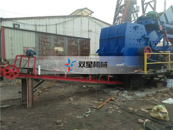 <b>金屬破碎機(jī)生產(chǎn)線1300型客戶安裝現(xiàn)場</b>