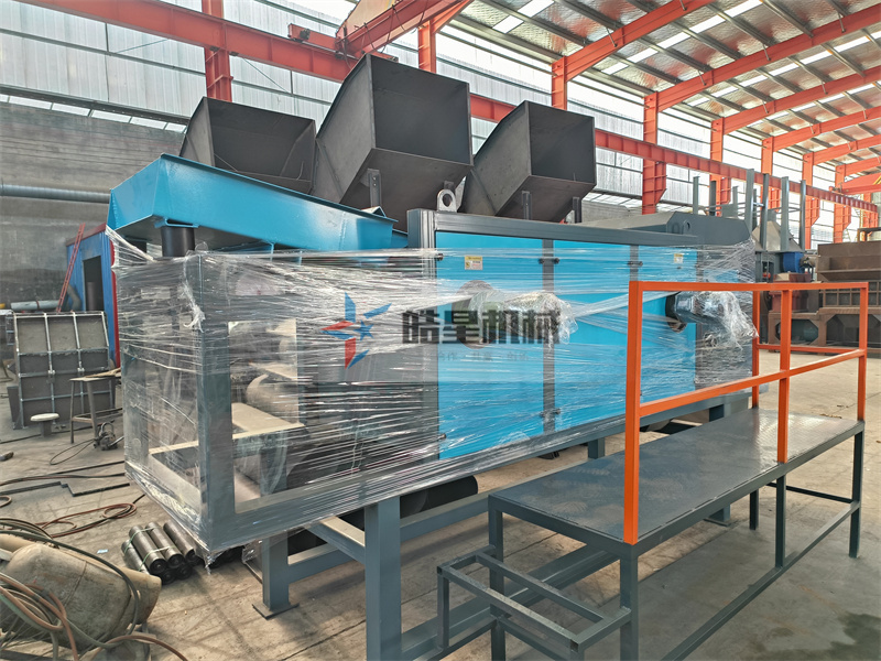 鋁合金破碎機廢鋁破碎分選設(shè)備輸送帶設(shè)備生產(chǎn)現(xiàn)場